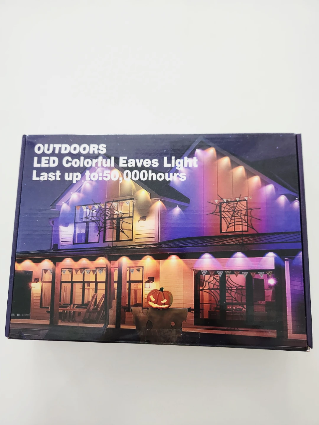 OUTDOORS LED Colorful Eaves Lights, 100 ft