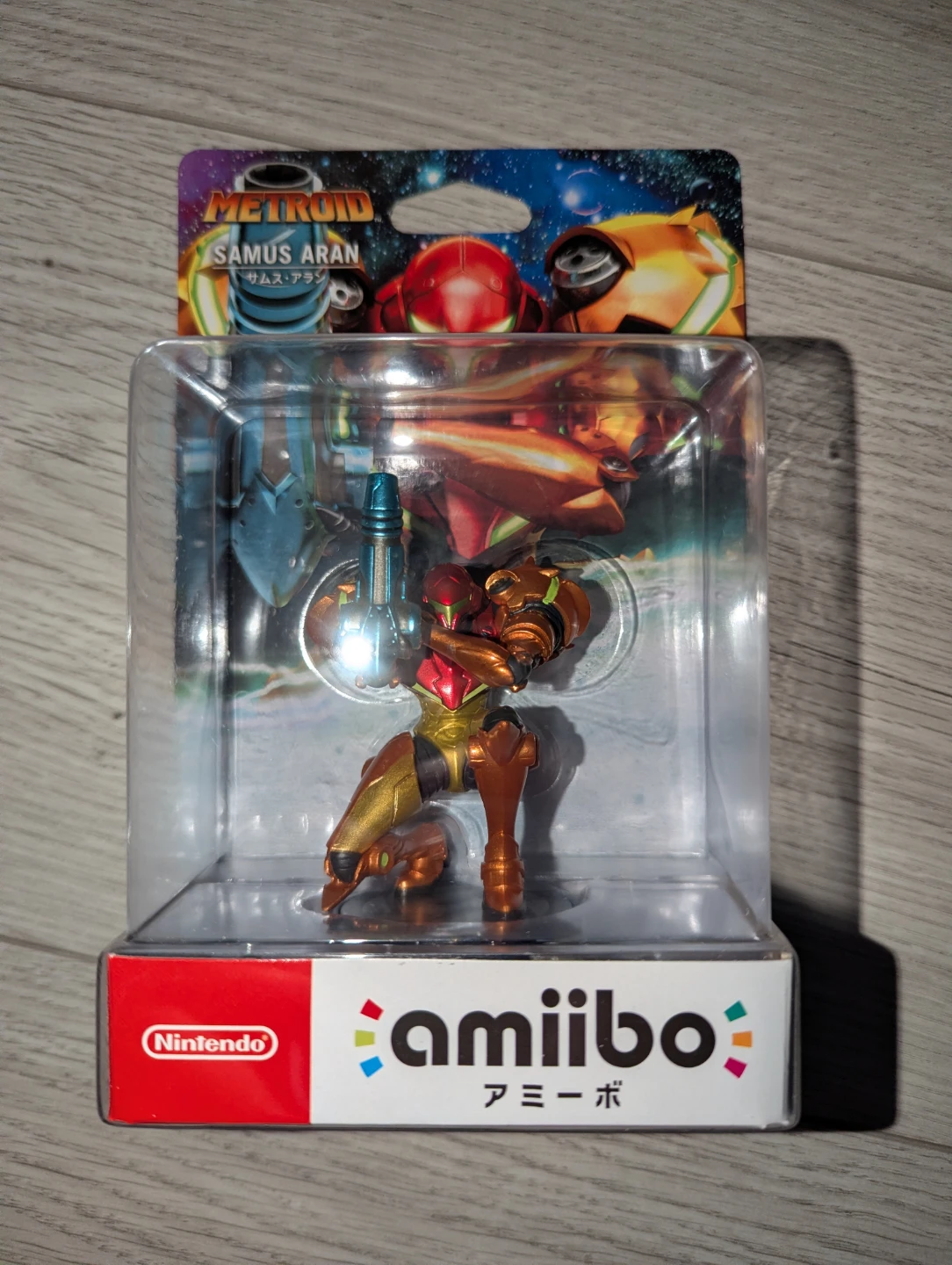 Nintendo Amiibo Metroid Samus Aran