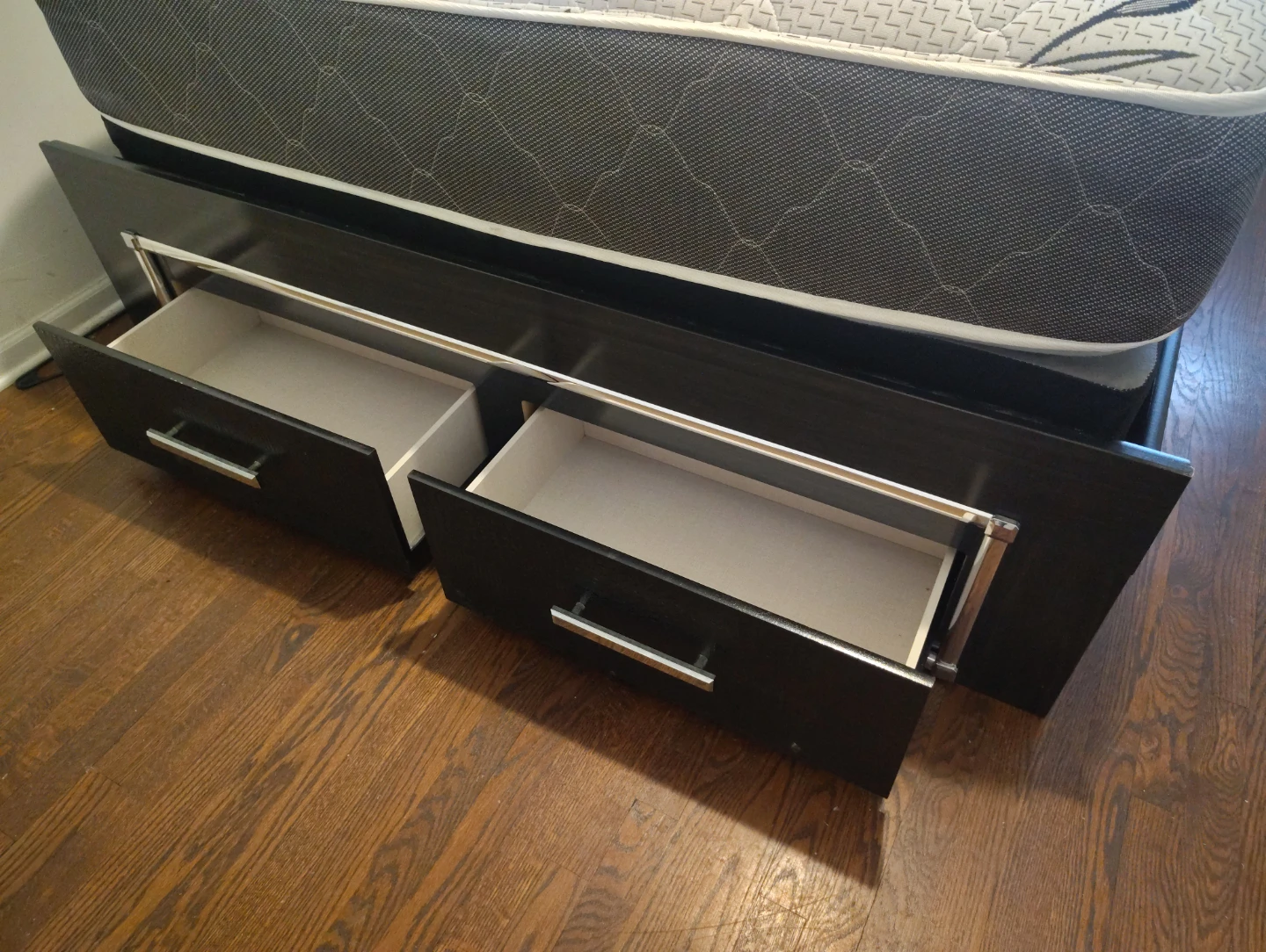 Bamboo Mattress with Storage Bed Frame - photo 2