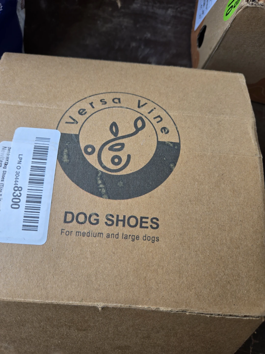 VersaVine Dog Shoes - Black