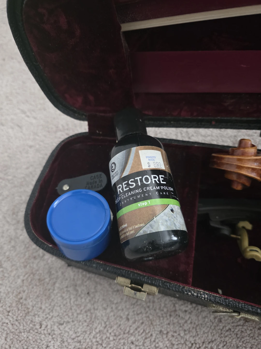 Full size Violin with Case, Bow, and Accessories - photo 3