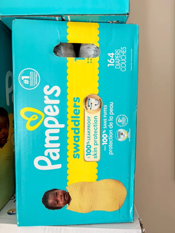 Pampers Swaddlers Diapers Size 1 - 164 Count - photo 2