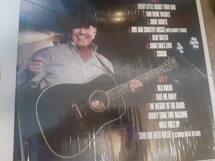 George Strait Honky Tonk Time Machine Vinyl Record - photo 2