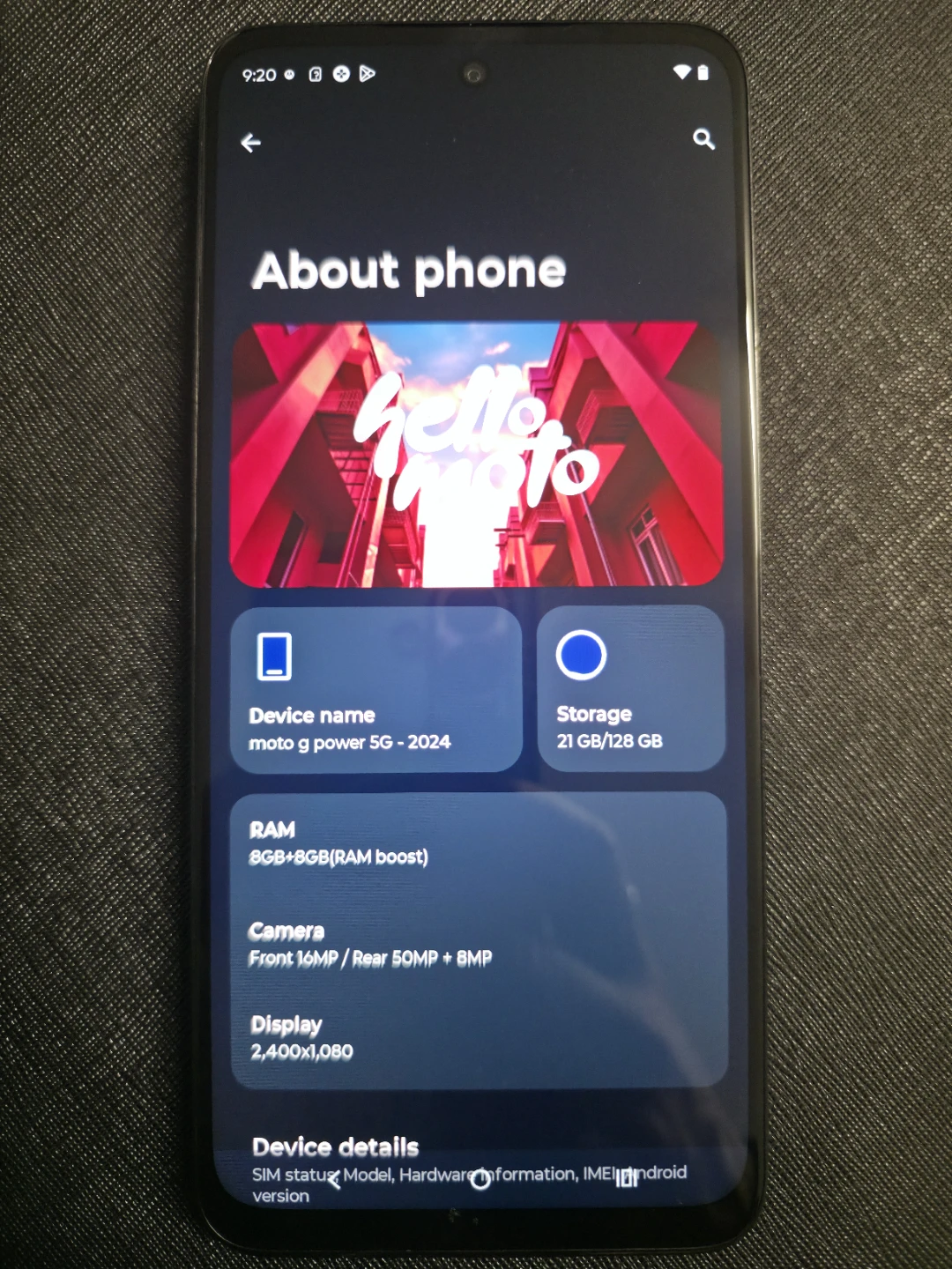 2024 Moto G Power 5G 8 GB 128GB Unlocked! - photo 2