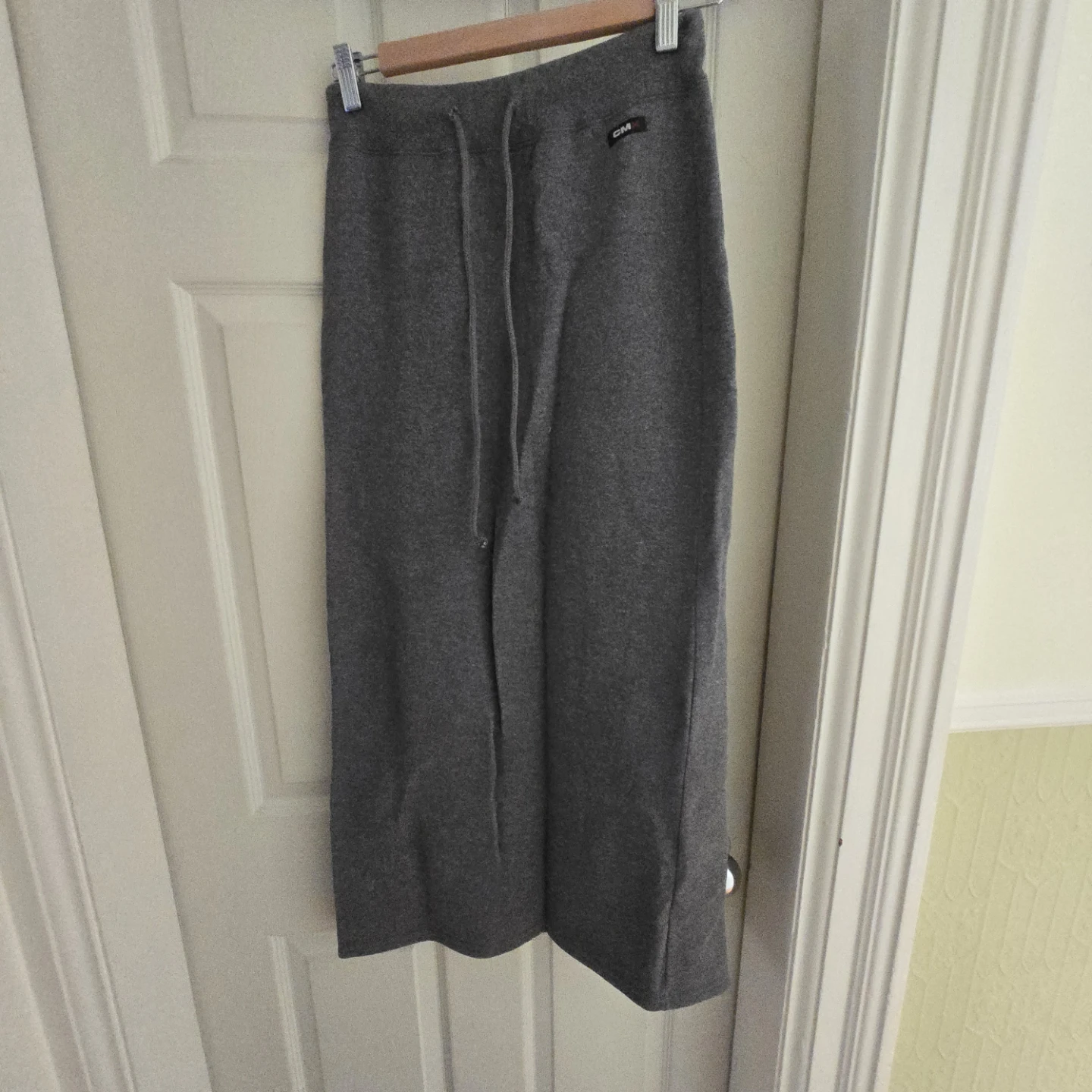 CMX  Monaco Sport Grey Cotton Maxi Skirt Size S/P