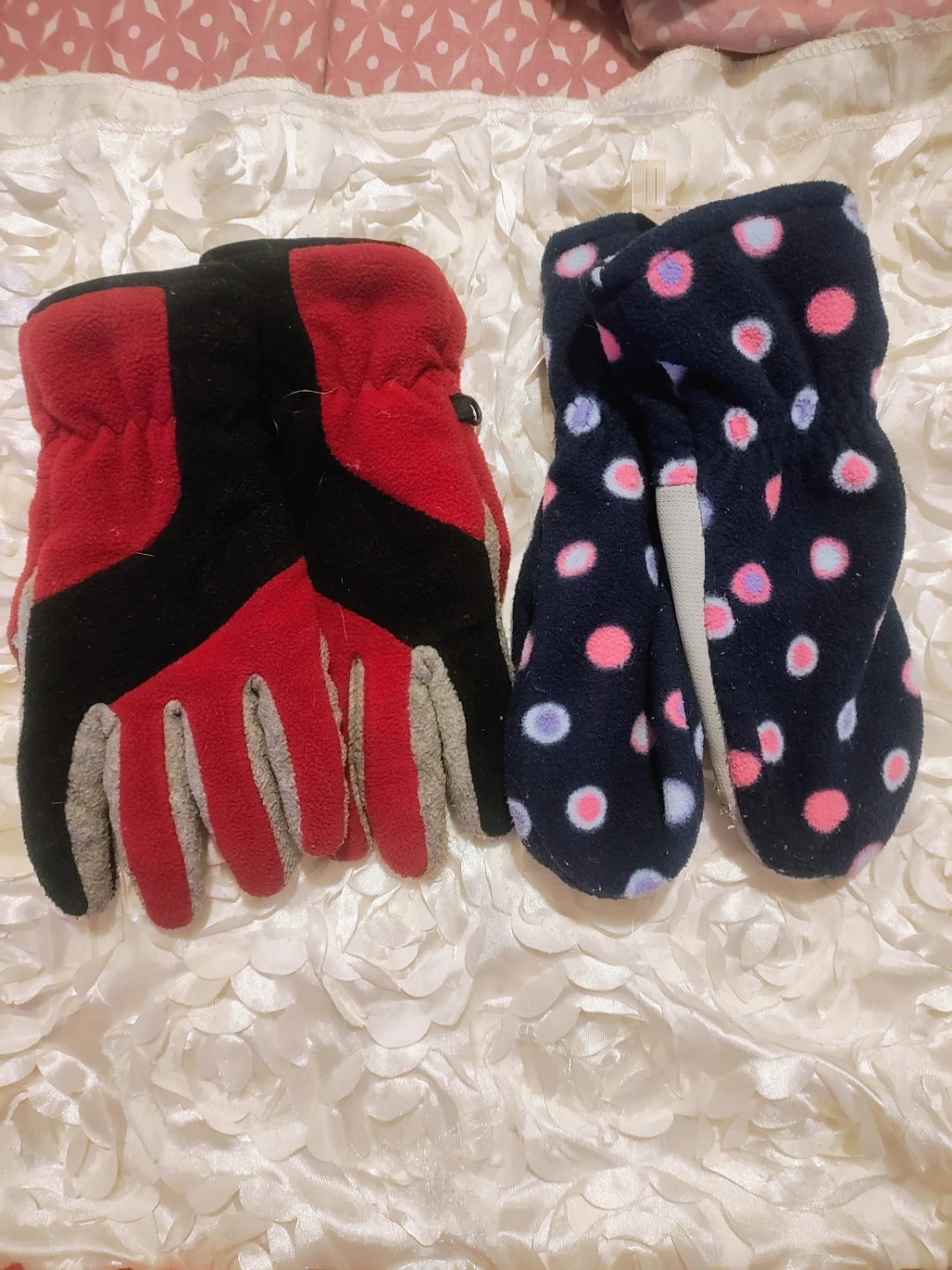 🏆Lands' End & Gap Kids Fleece Gloves - Size L