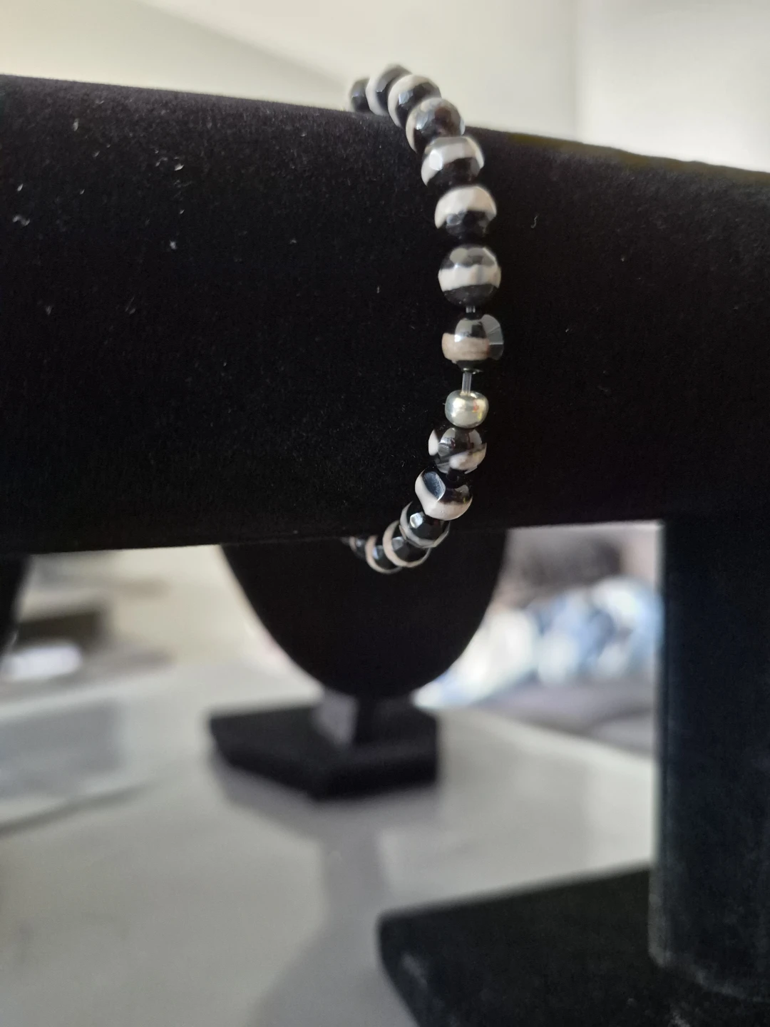 Rainbow Agate 6mm Beaded Bracelet