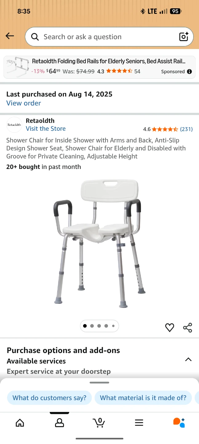 Shower chair
