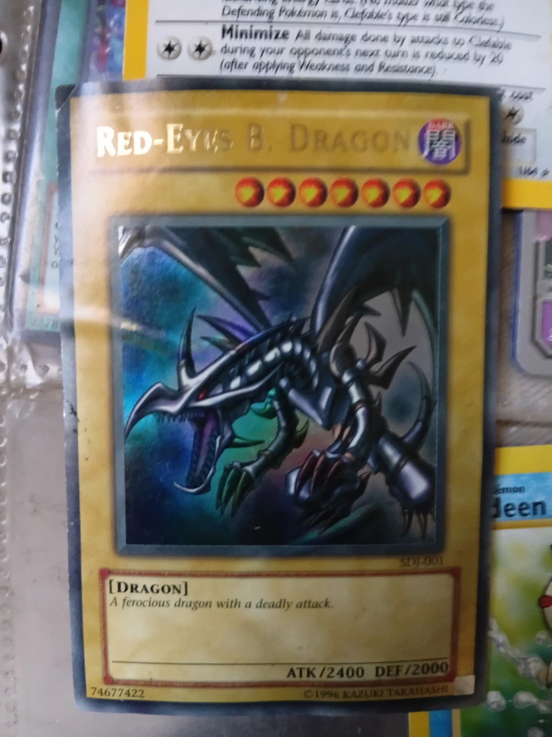 Yu-Gi-Oh! Card - Dragon - photo 2