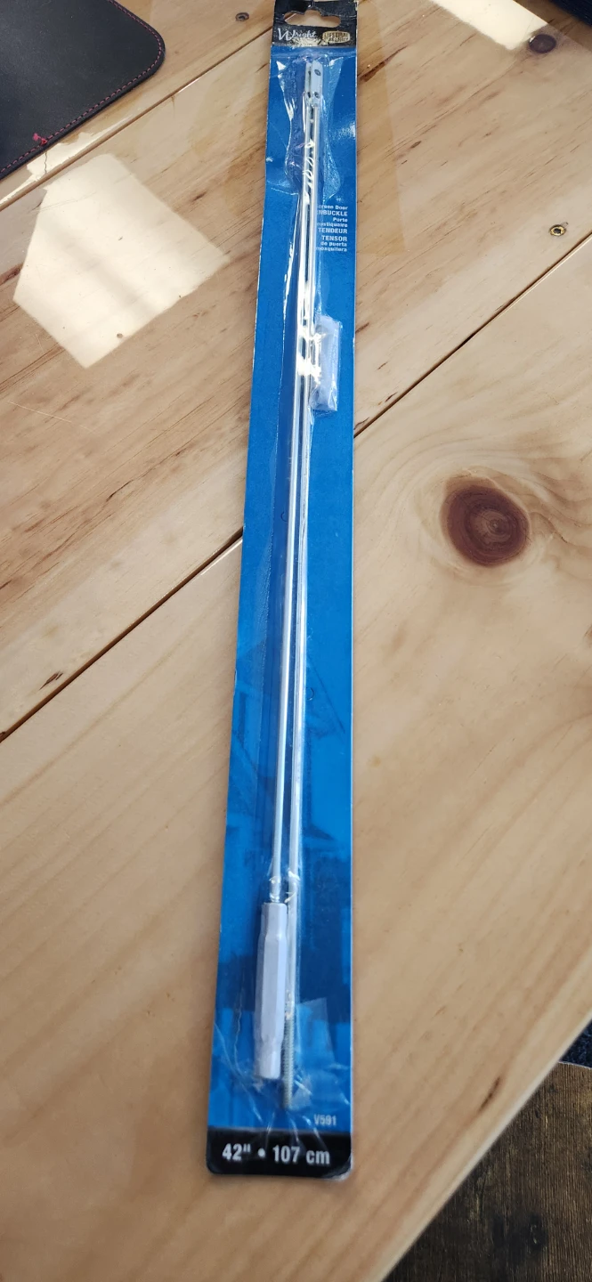 Window Screen Tension Rod 42" - 107 cm
