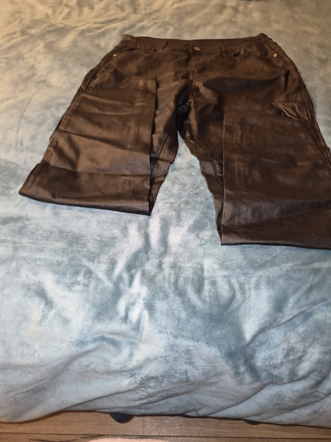 Women's Faux Leather Pants