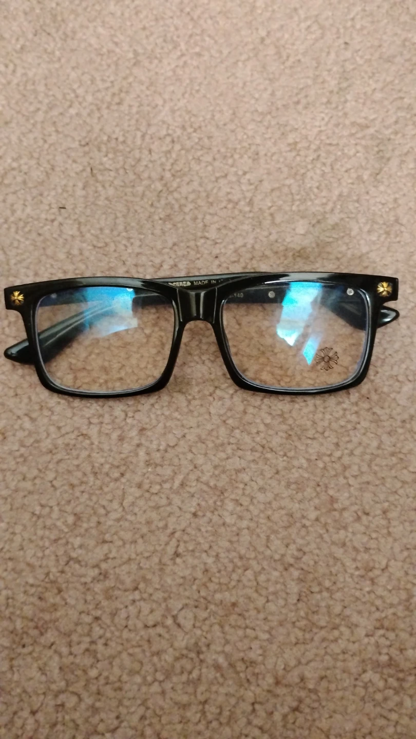Chrome Hearts Glasses - Black