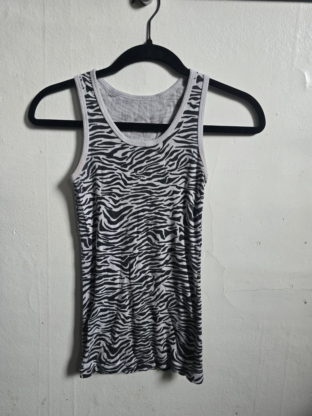 Zebra Print Tank Top - photo 2