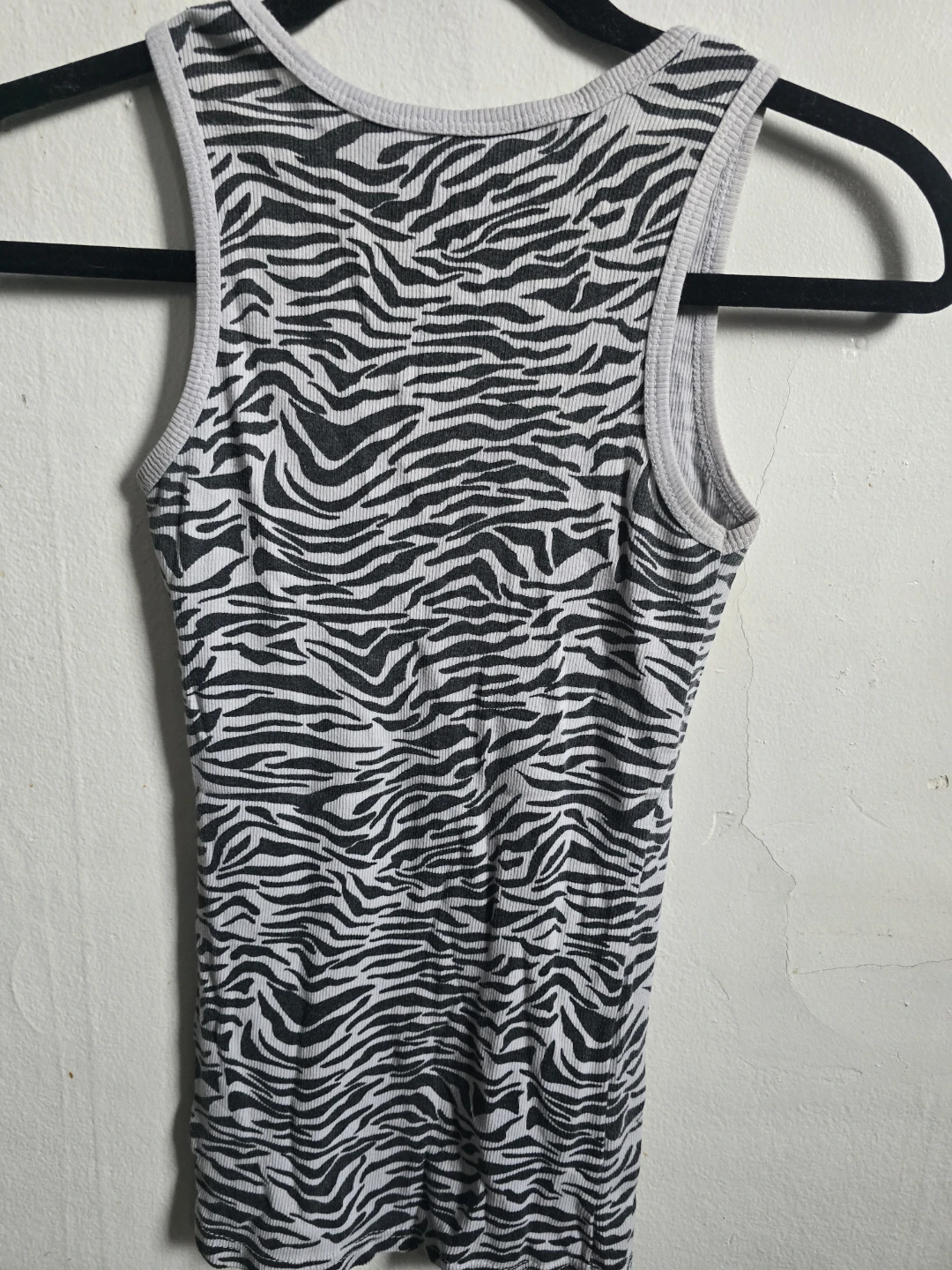 Zebra Print Tank Top - photo 4