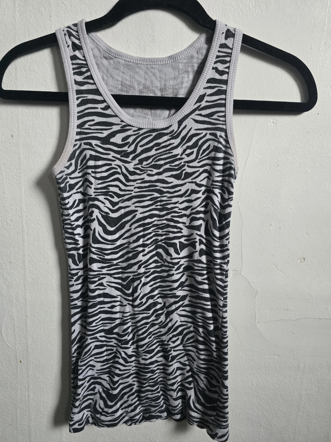 Zebra Print Tank Top - photo 5