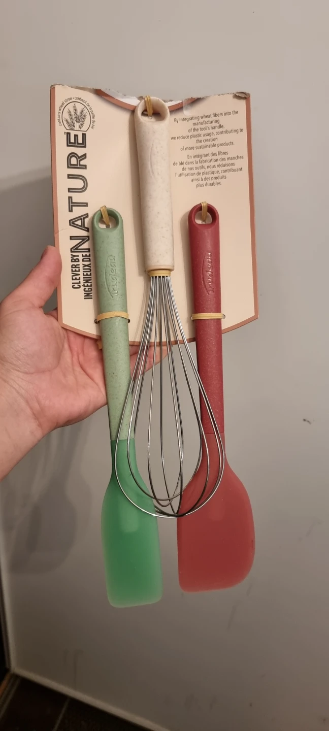 NEED TO GO!!! Trudeau Nature Whisk and Spatula Set🏆