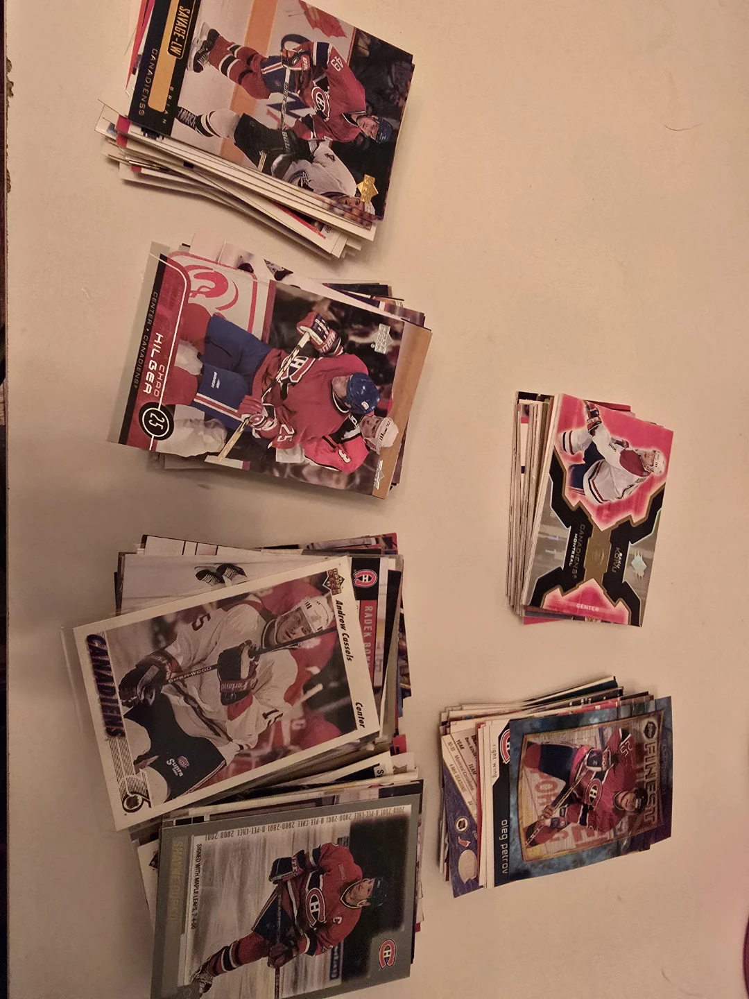 Mixed Box Montreal Canadiens Hockey Cards
