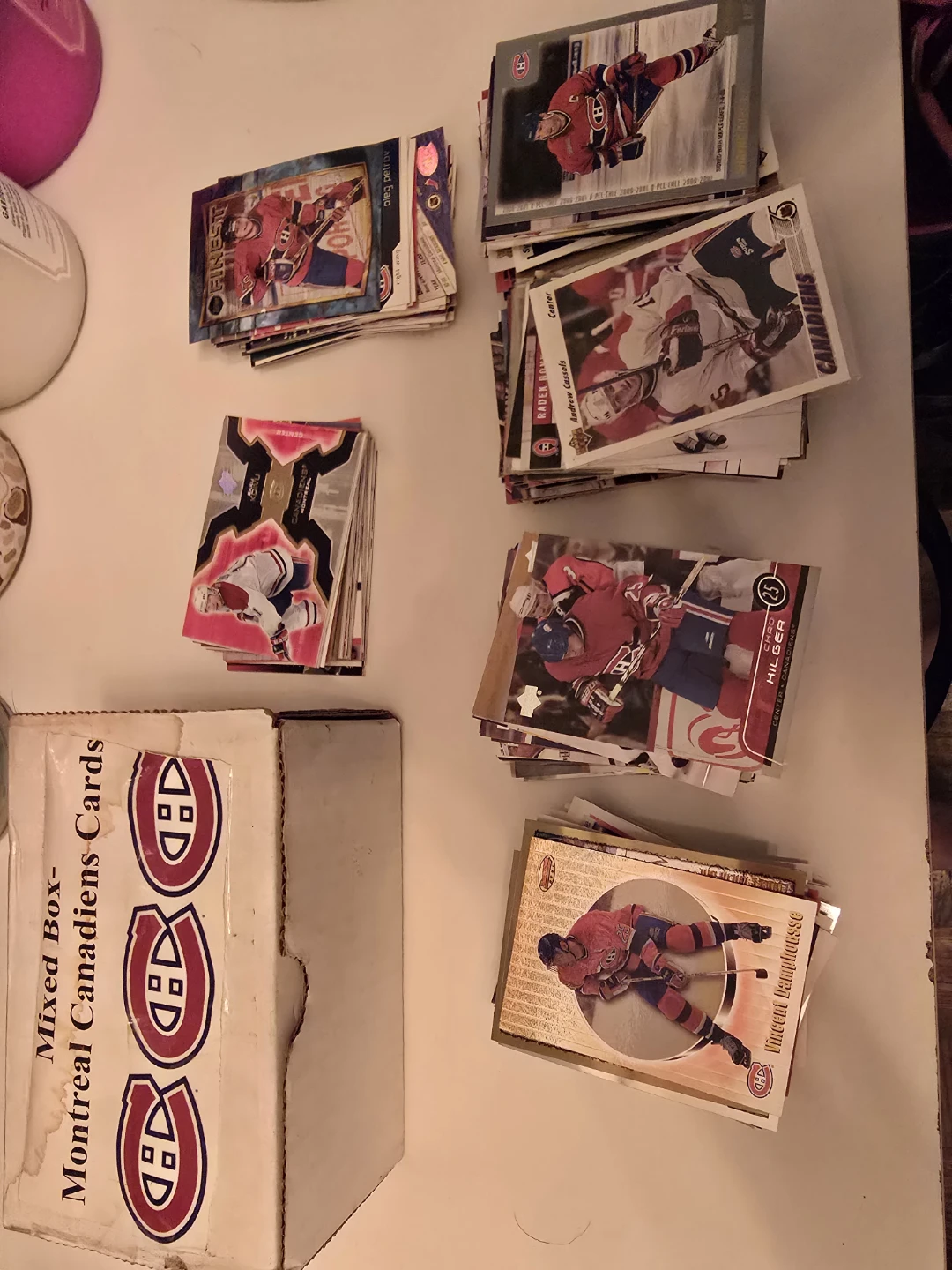 Mixed Box Montreal Canadiens Hockey Cards - photo 2
