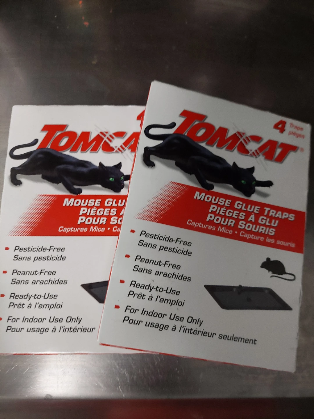 Tomcat Mouse Glue Traps (4 Pack) 2 packs