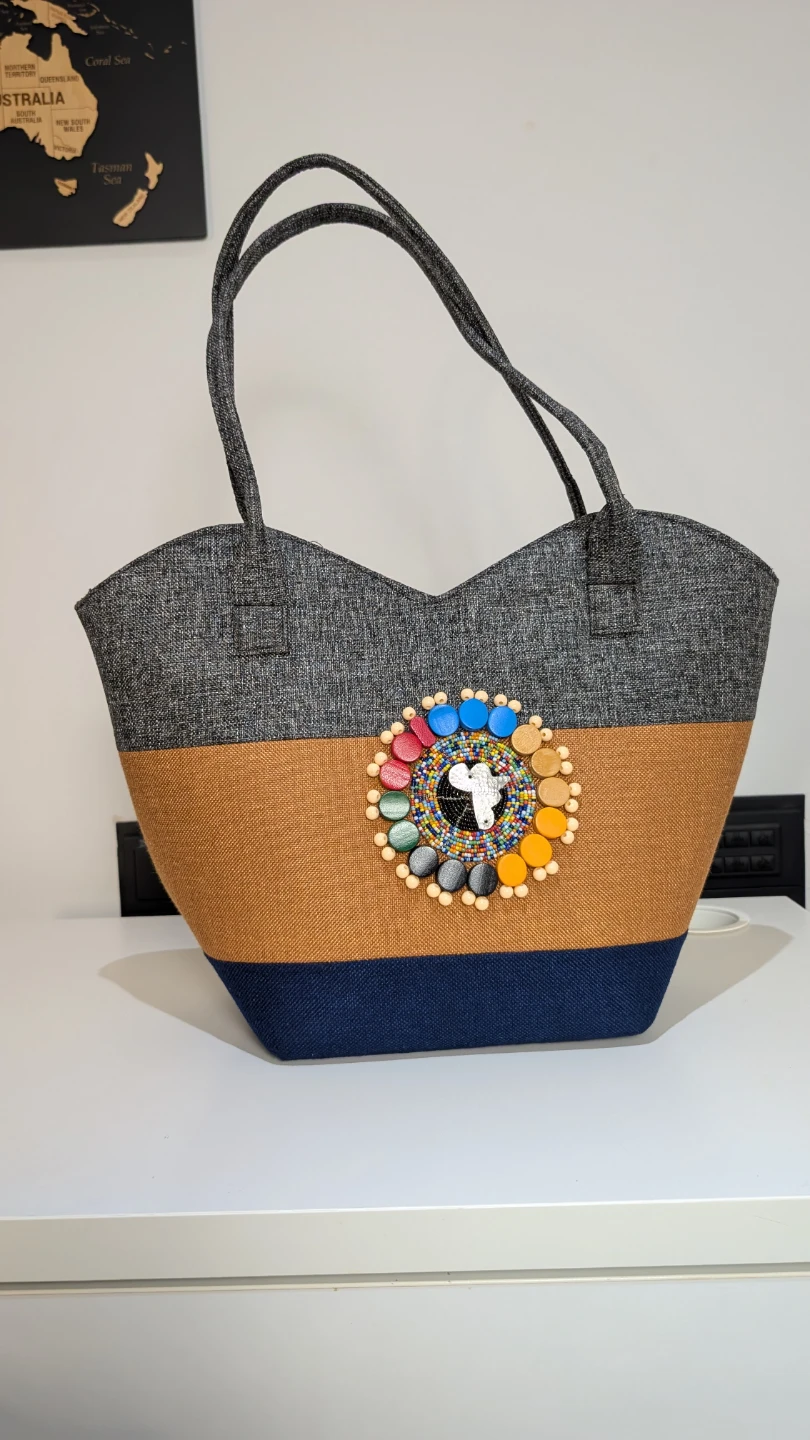 Tote Bag and Clutch Set