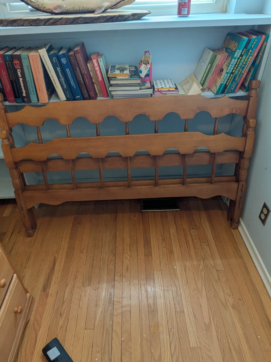 Double bed frame Wooden Headboard/Footboard - photo 3