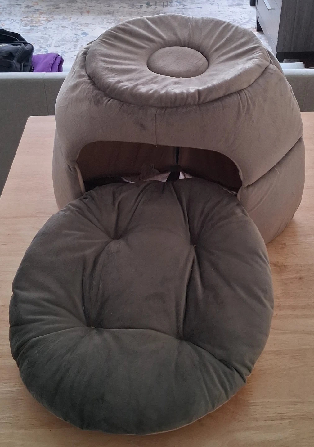 Plush Pet Bed House