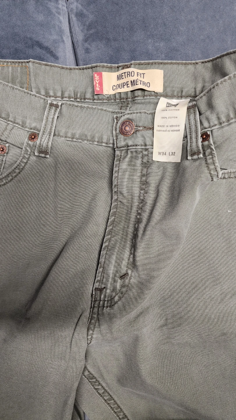 Levi's Metro Fit Jeans W34 L32 Green - photo 2