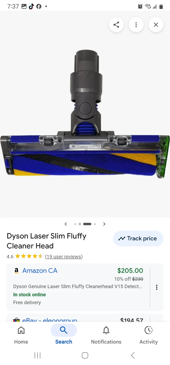 (Brand Dyson)Dyson Laser Slim Fluffy Cleaner Head - photo 3