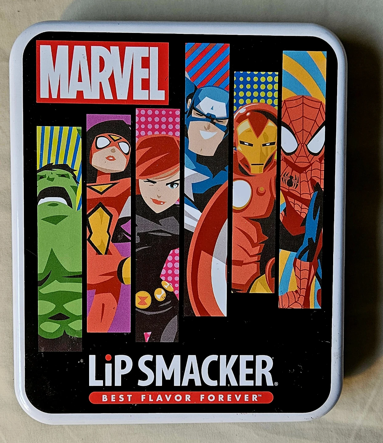 Pokemon Trading Card Game Tin & Marvel Lip Smacker Tin 🥕 - photo 5