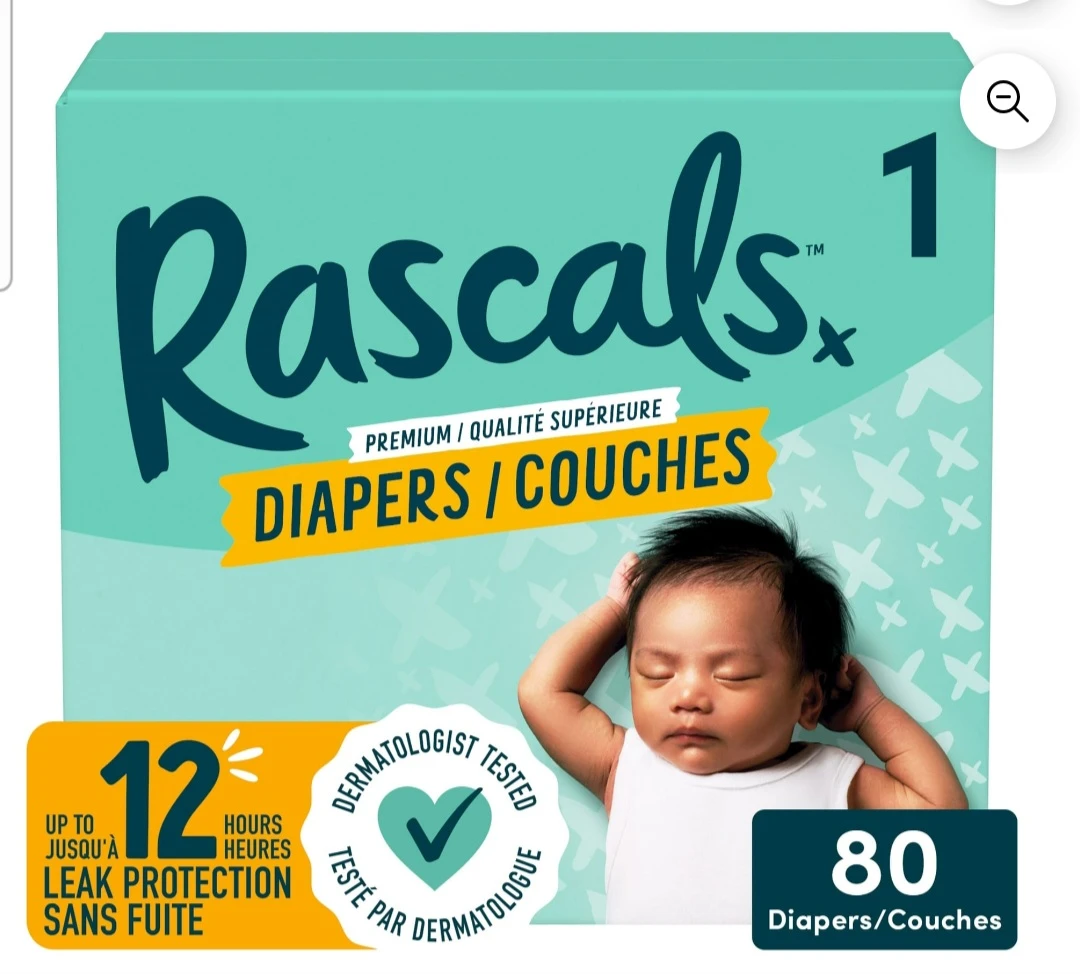 Rascals Premium Quality Diapers Size 3 - 200 Count - photo 3
