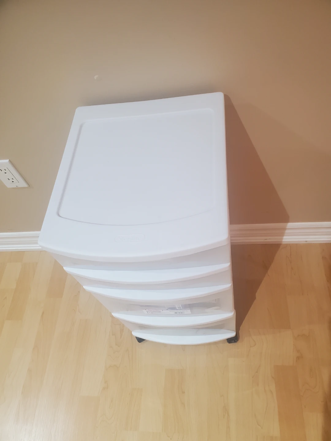 Sterilite 4-Drawer Rolling Storage Cart - photo 4
