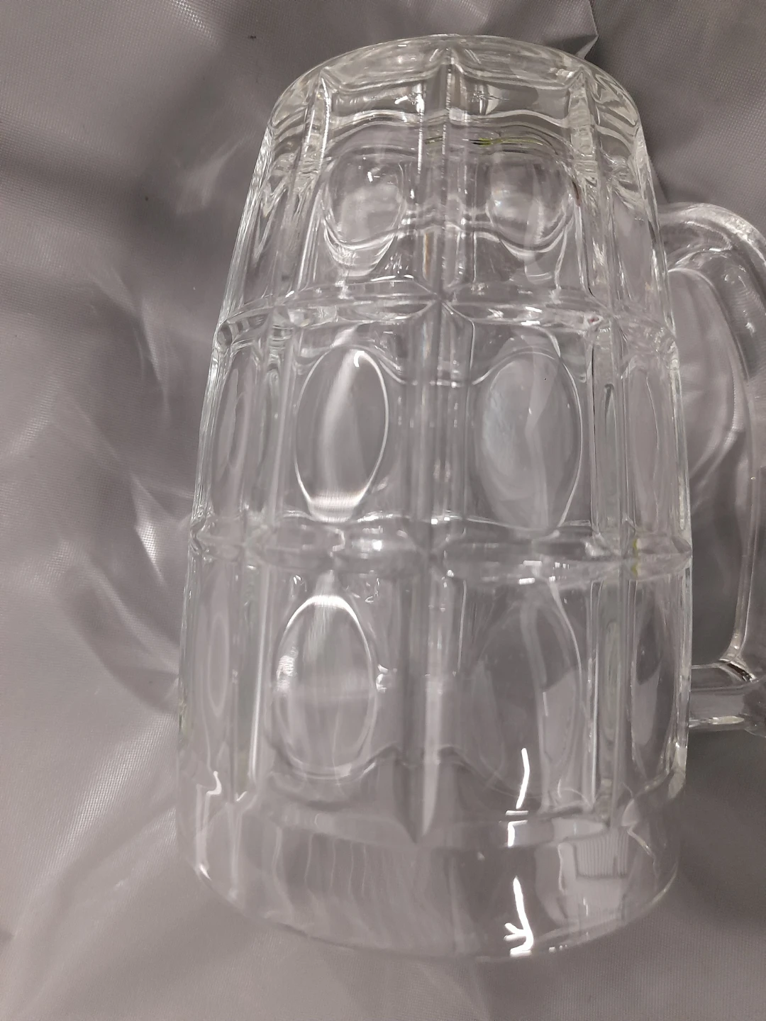 Glass Beer Mugs (2)