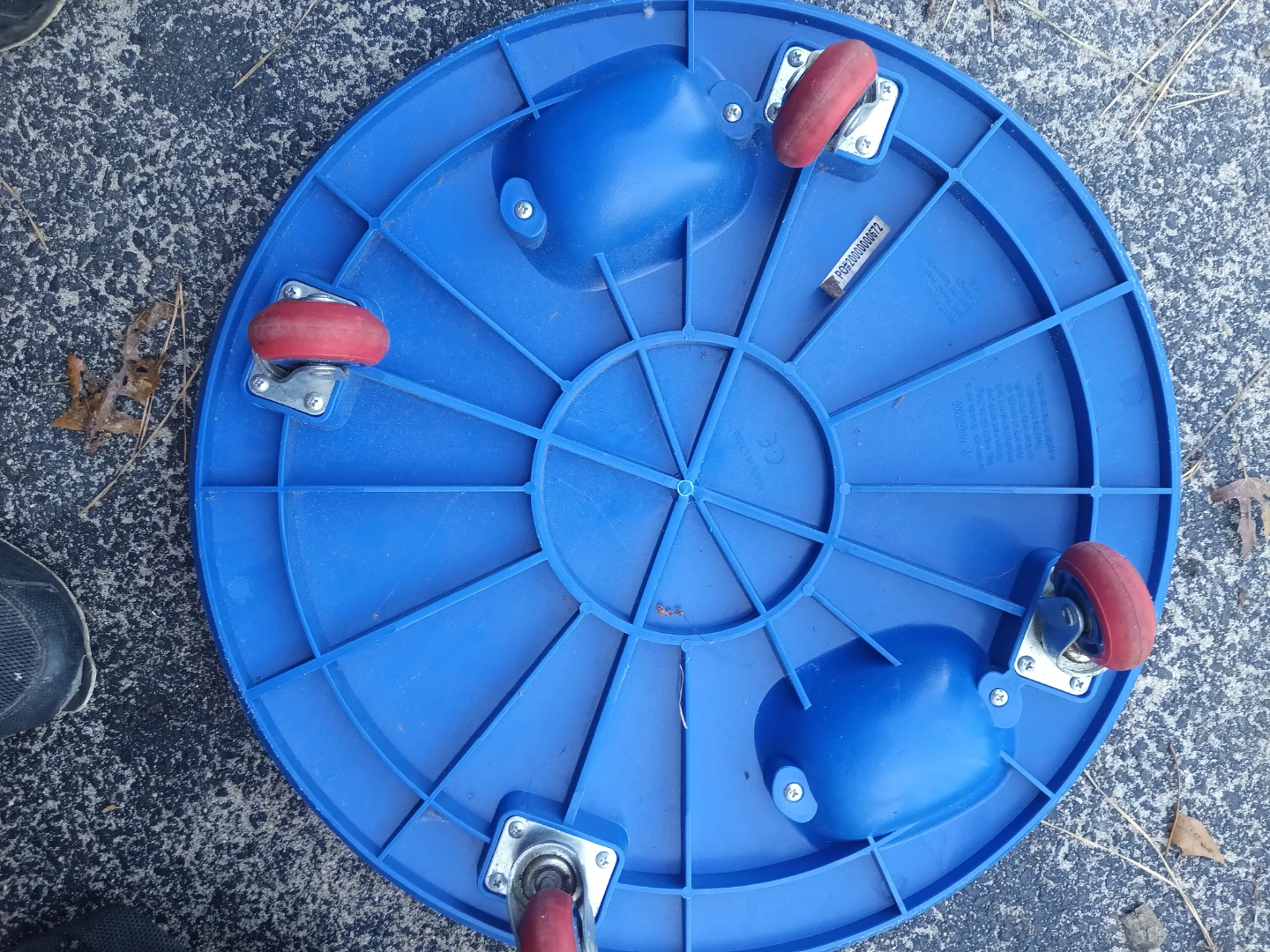 Spiderman Round Rolling Scooter Board - photo 2