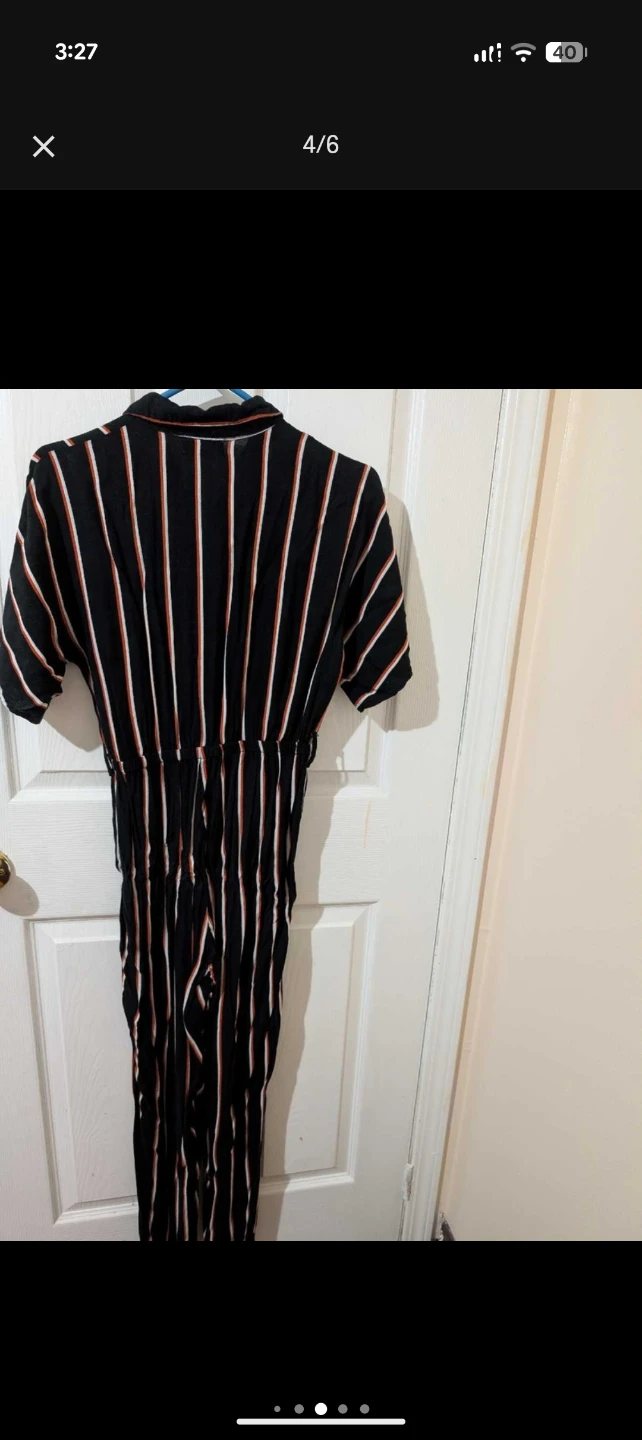 Striped Jumpsuit - photo 2