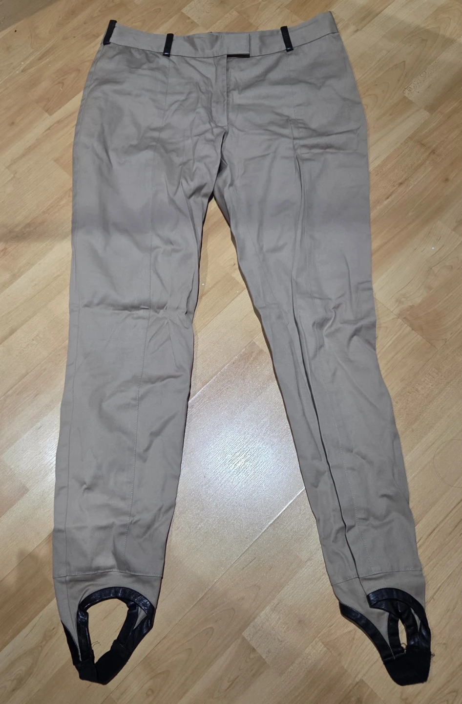 Alexander Wang Women's Beige Stirrup Pants Size 6