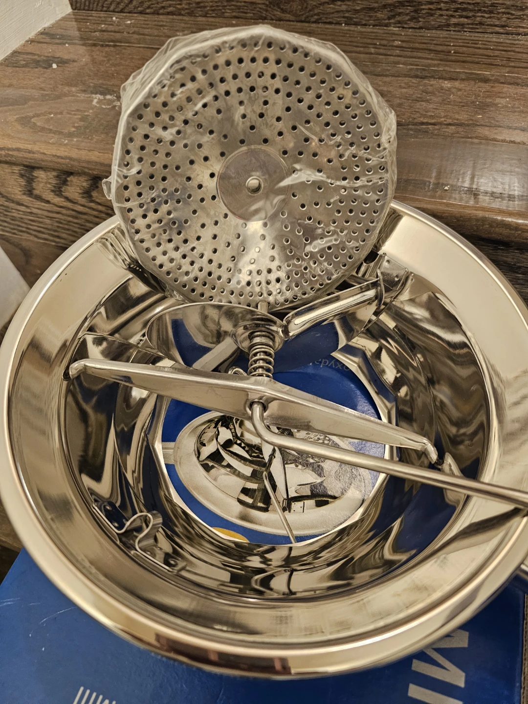 Beretta 24cm Stainless Steel Vegetable Food Mill NEVER USED - photo 4