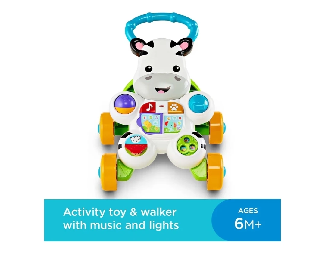 Fisher-Price Zebra Walker with Music & Lights - photo 3