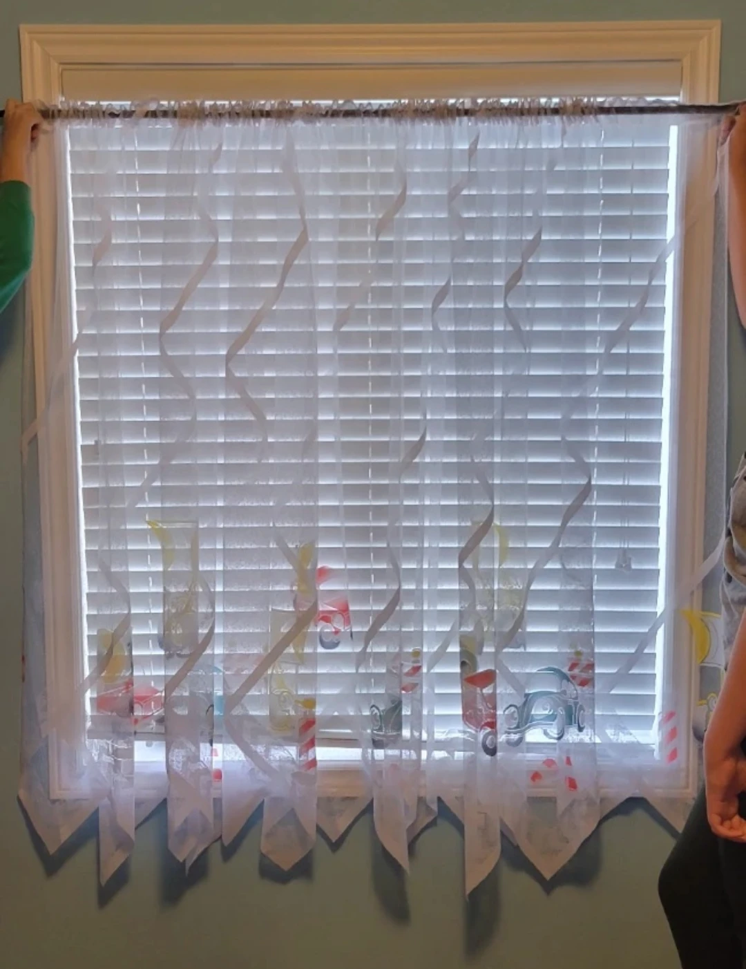 🏆 Children's Construction Vehicle Print curtain, 150x 404 cm