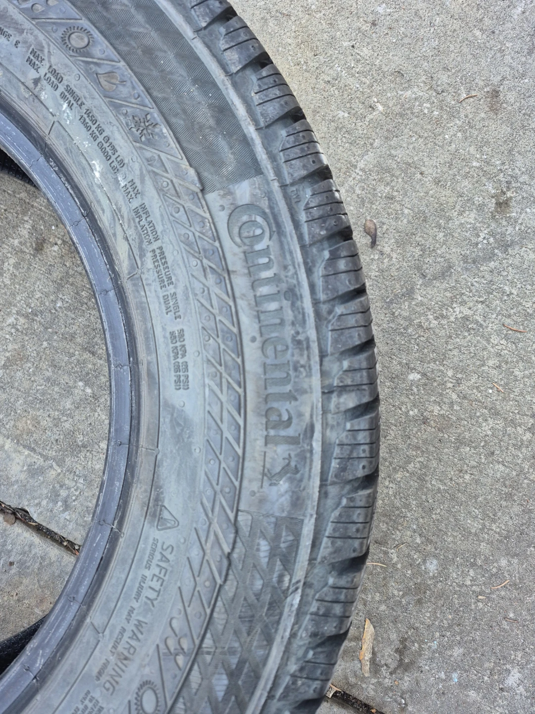 Two Continental 235/55 R16 C Van/Light Truck Tire - photo 5