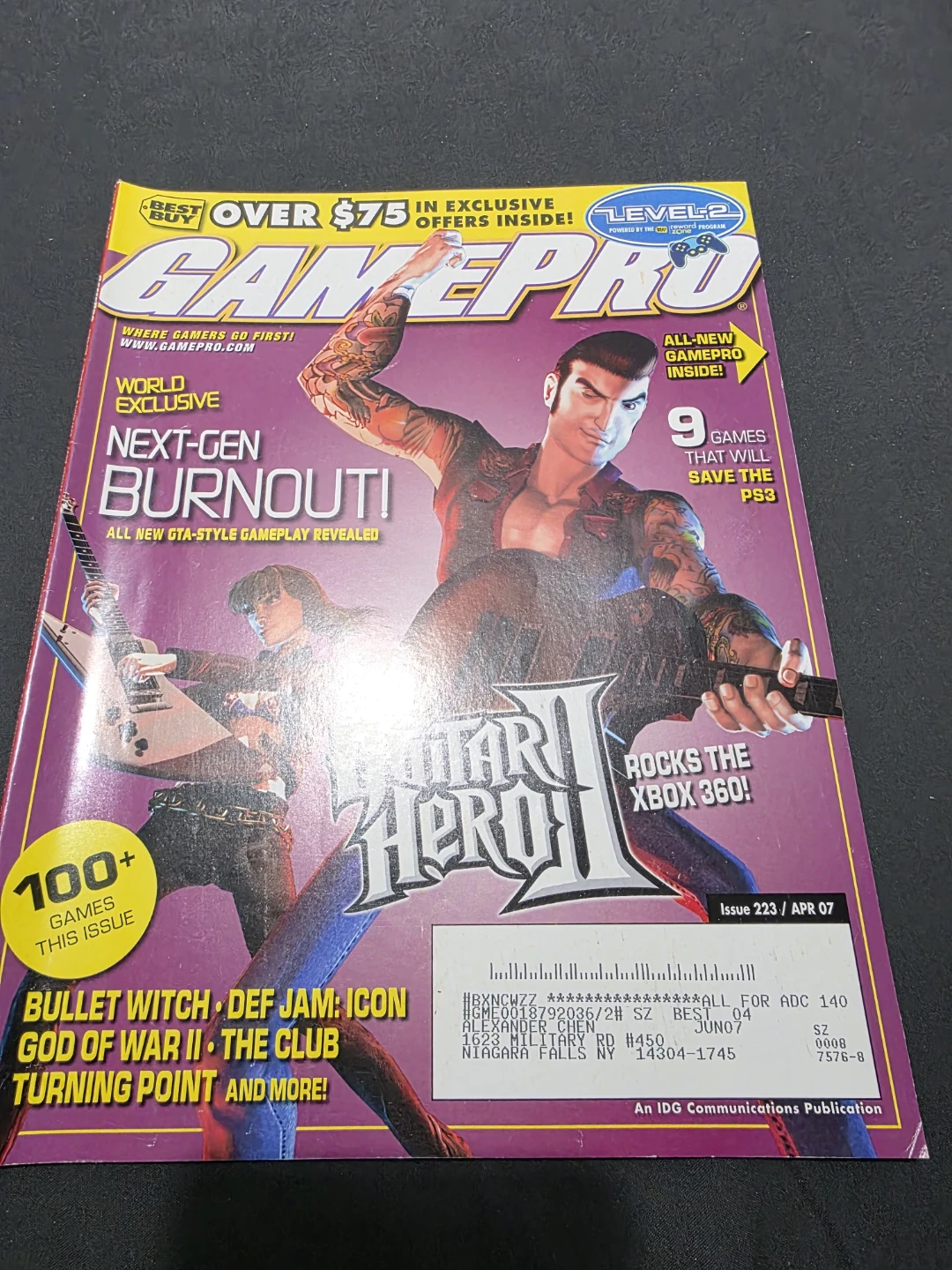 Gamepro Magazine April 2007