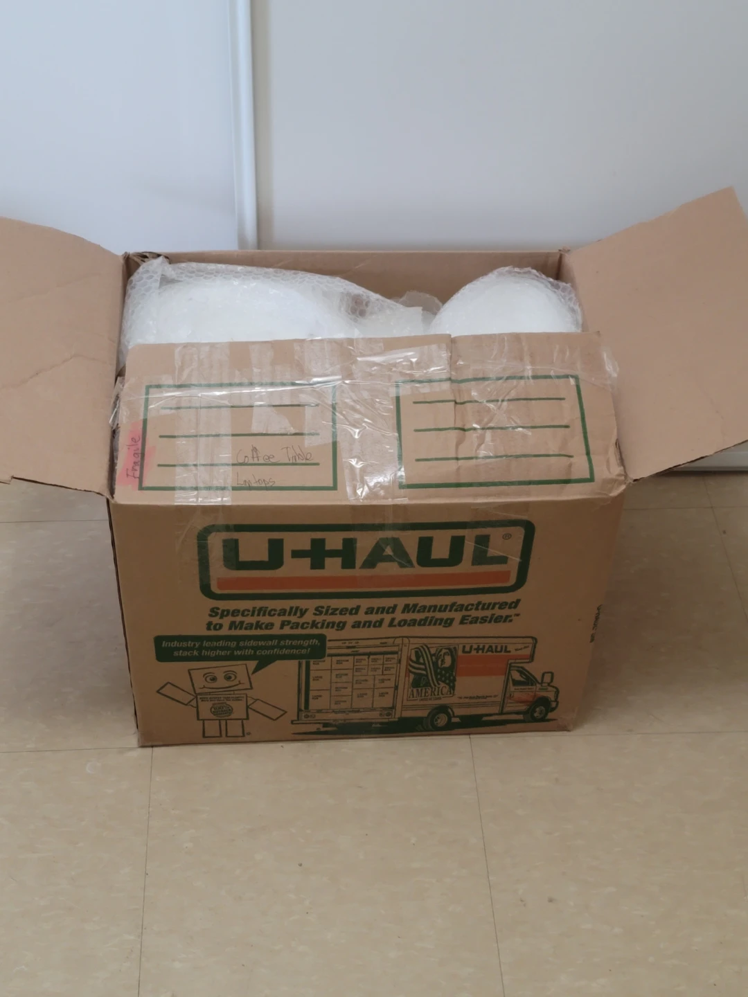 U-Haul Moving Boxes and Walmart Bags - photo 3