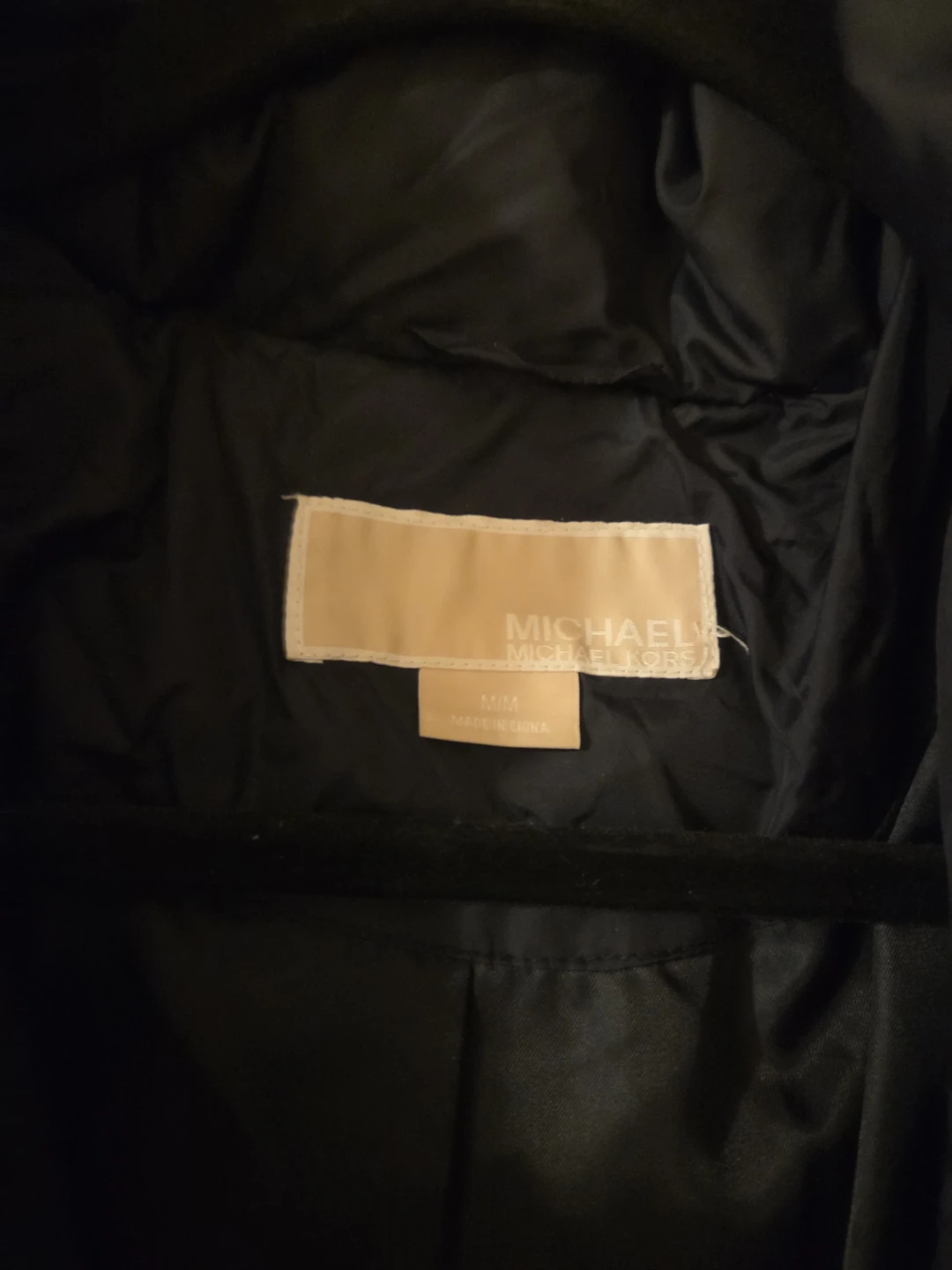 Michael Kors Puffer Jacket - Black, Size M - photo 3