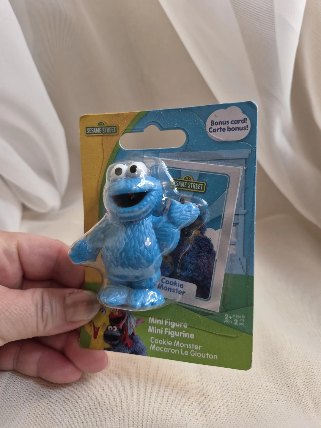 Sesame Street Cookie Mobster Cake Topper Figurine