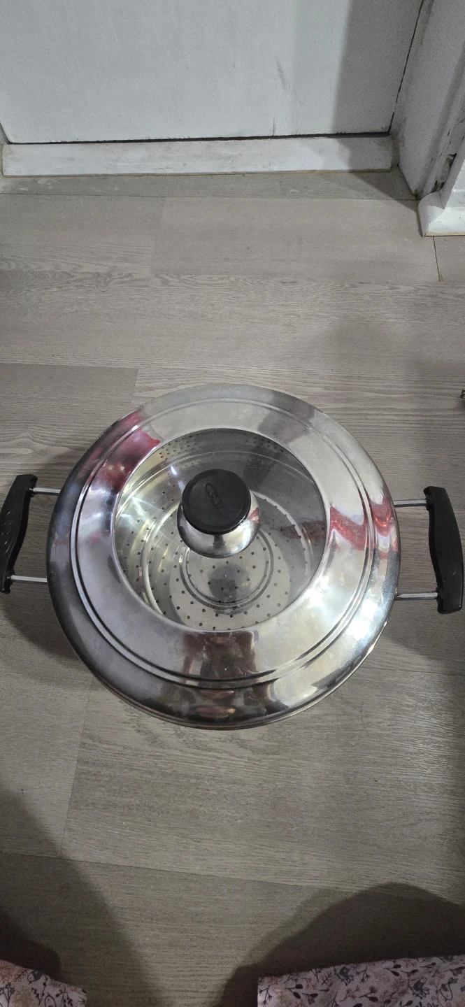 Stainless Steel Steamer Pot with Lid - photo 2