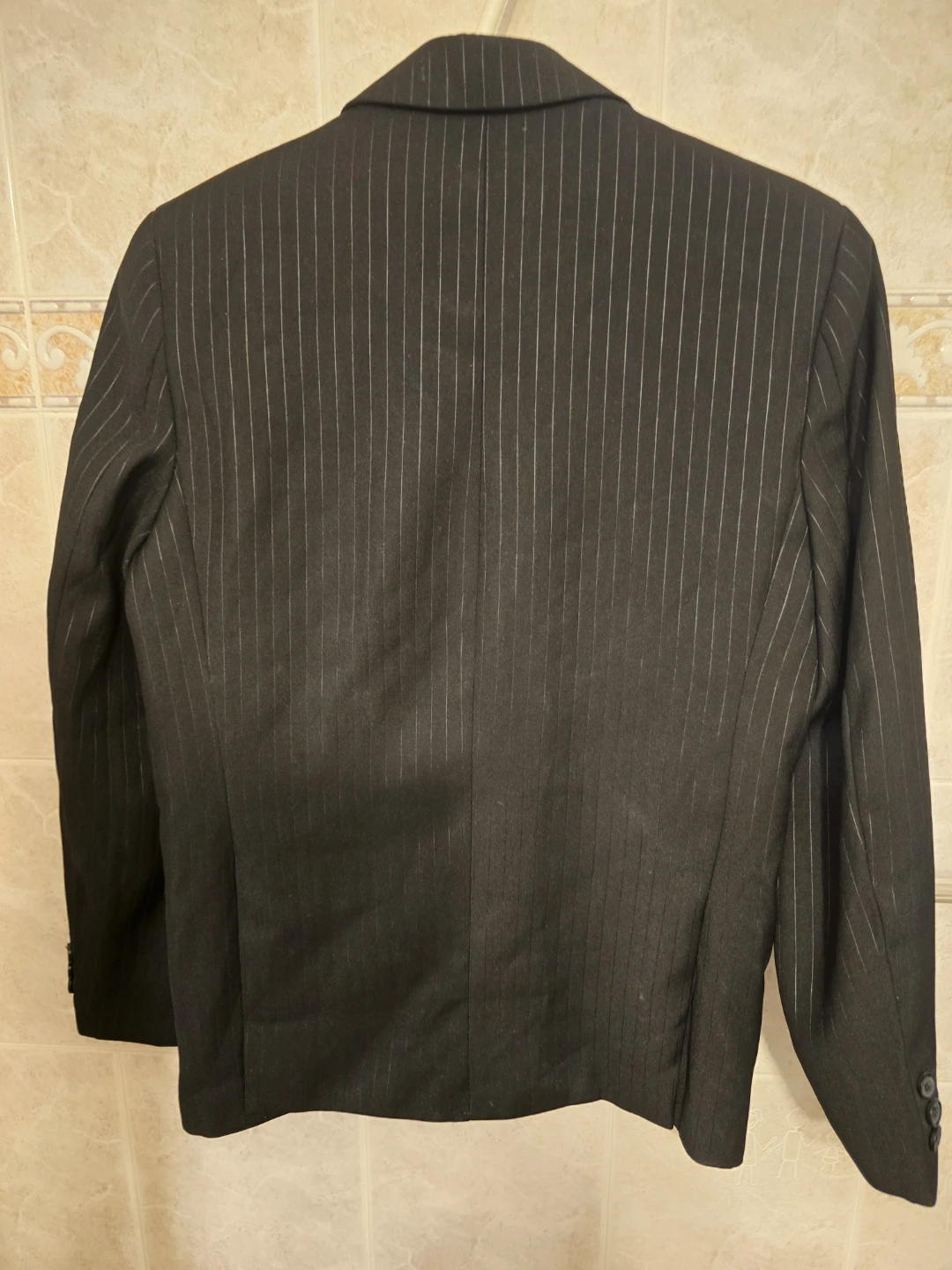Boys Mimi World Black Pinstripe Blazer. Size 10 y.o - photo 2