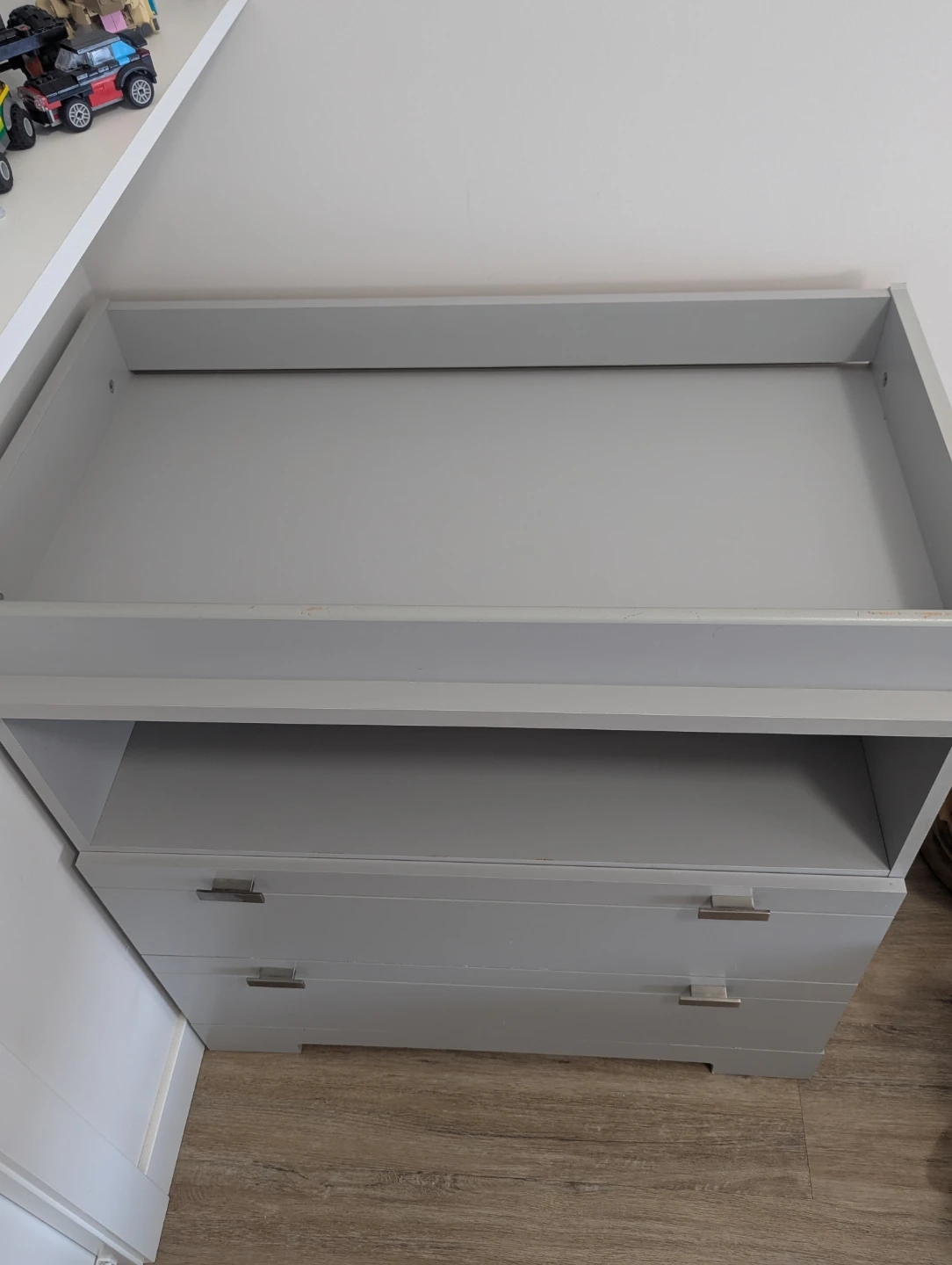 South Shore Reevo Changing Table with Storage - Gray - photo 2