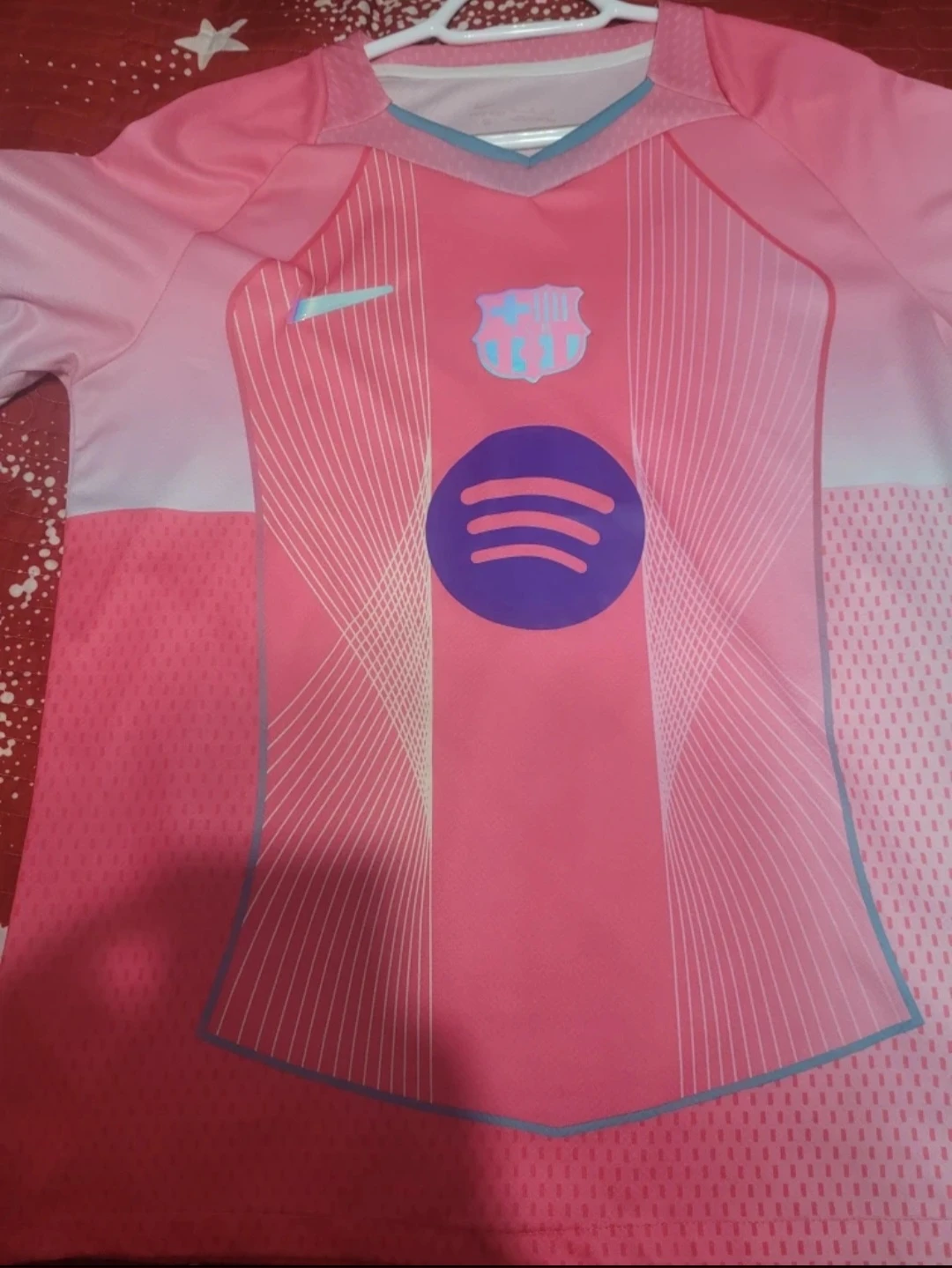 Nike FC Barcelona 2023/24 Third Jersey Pink - photo 3