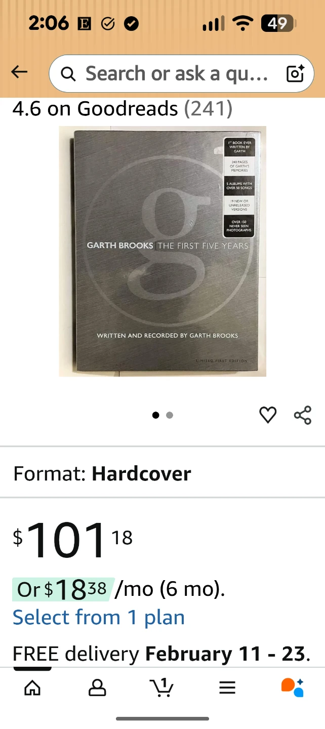 Garth Brooks The First Five Years Limited First Edition Box Set - photo 3