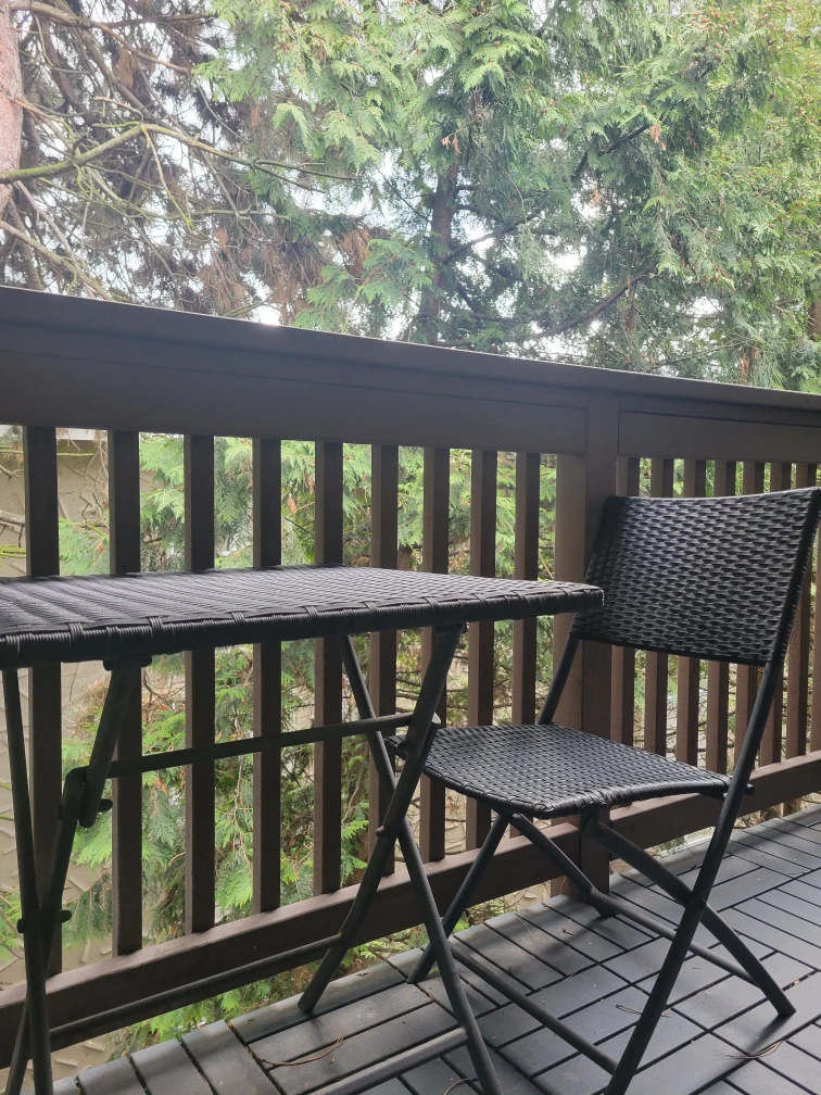 Woven Bistro Set with 2 Chairs and Table - photo 3