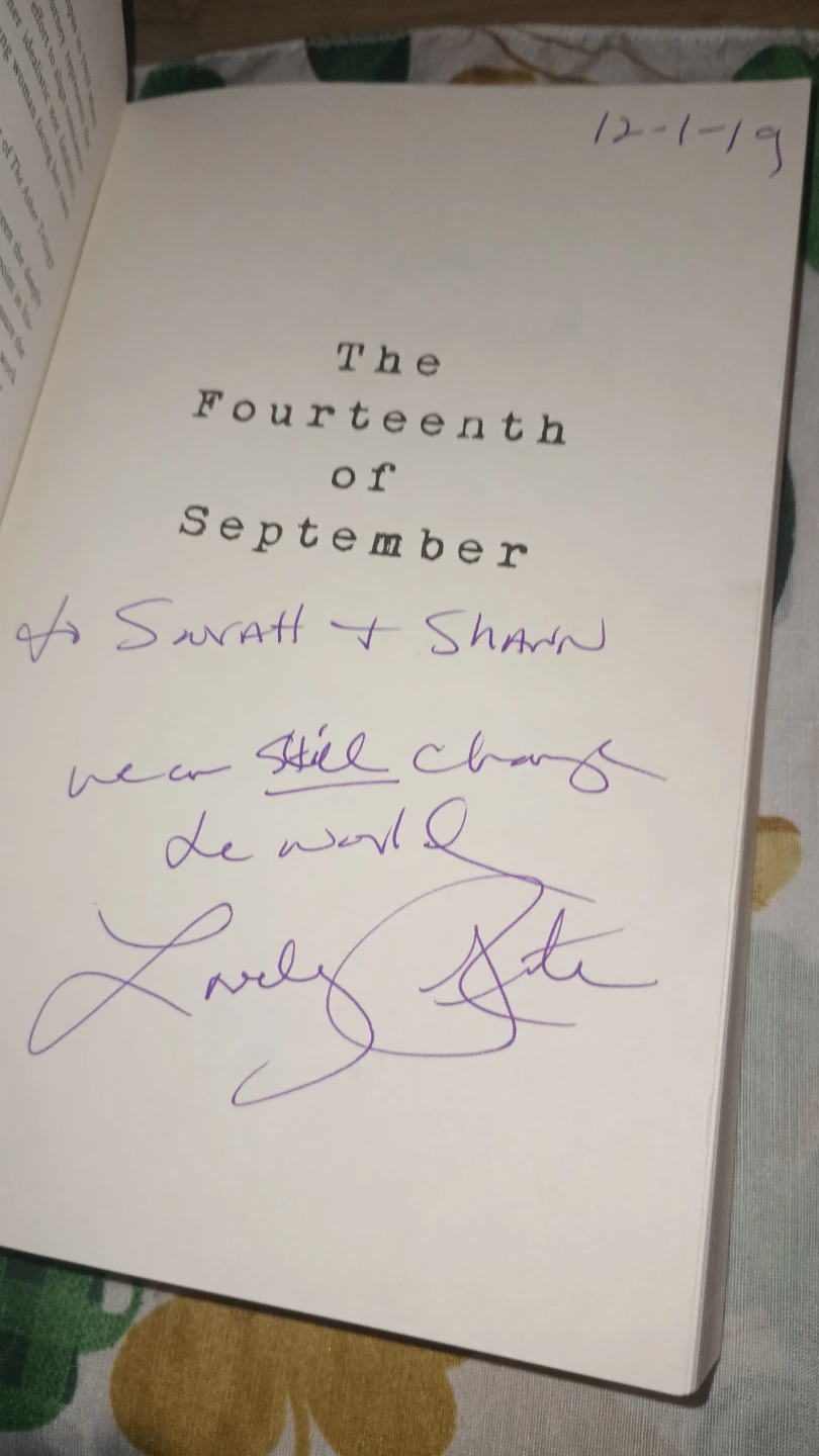 The Fourteenth of September Novel by Rita Dragonette - photo 3